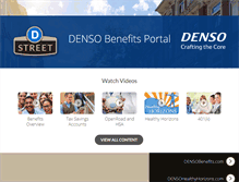 Tablet Screenshot of dstreetbenefits.com